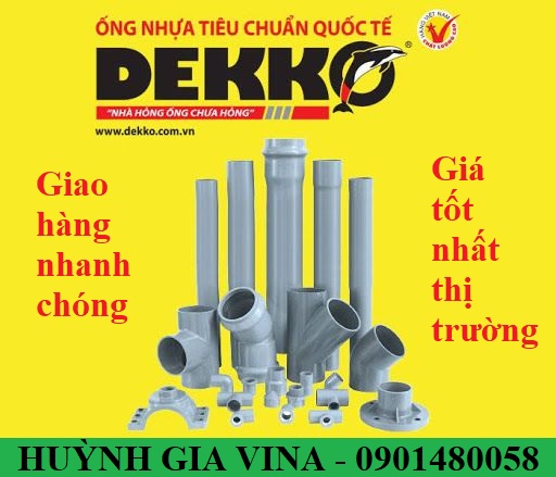 ỐNG NHỰA PVC DEKKO - HỆ INCH