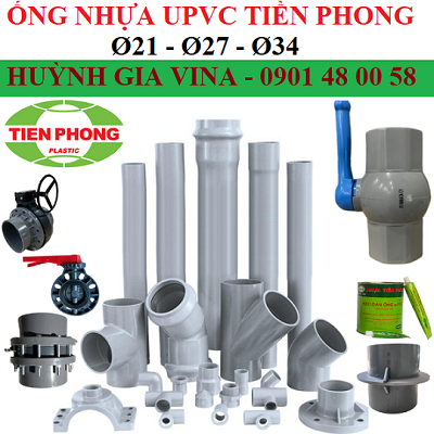 PVC TIỀN PHONG Ø21 / Ø27/ Ø34 - HỆ INCH