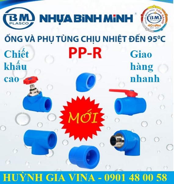 PHỤ KIỆN ỐNG PPR BÌNH MINH