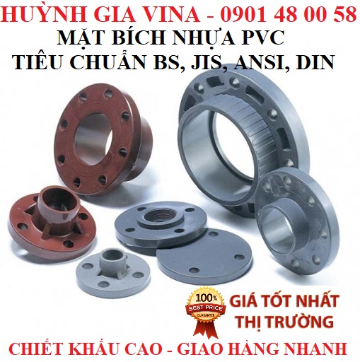 MẶT BÍCH ỐNG NHỰA PVC