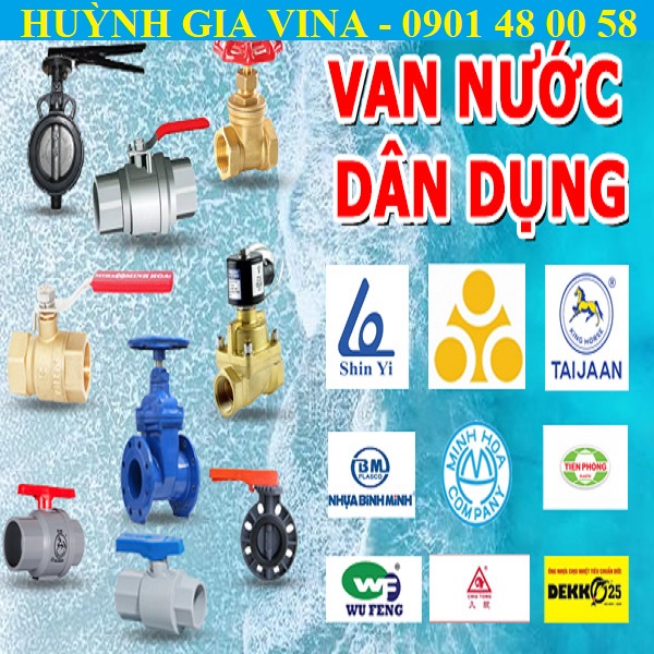 VAN KHÓA NƯỚC DÂN DỤNG