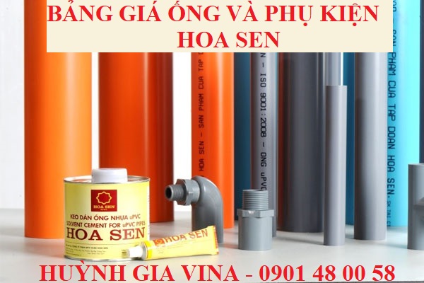 Bảng giá nhựa Hoa Sen