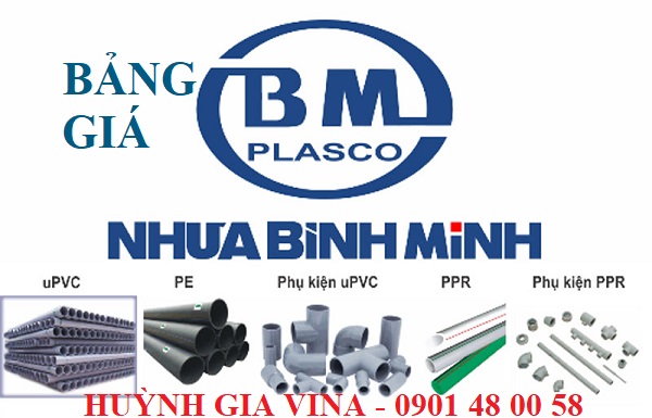 Bảng giá nhựa Bình Minh